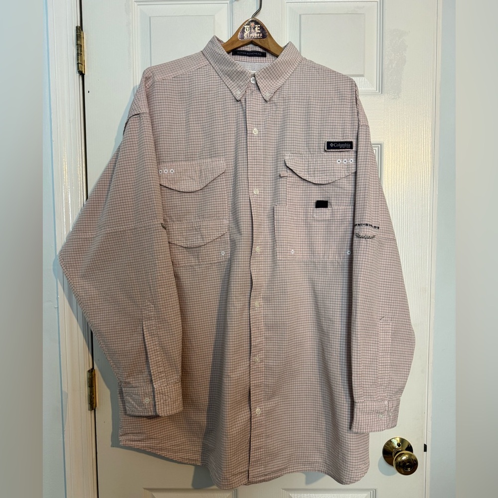 Columbia PFG Men's Plaid Button-Down Shirt